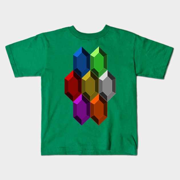 Rupee Riches Kids T-Shirt by turpinator